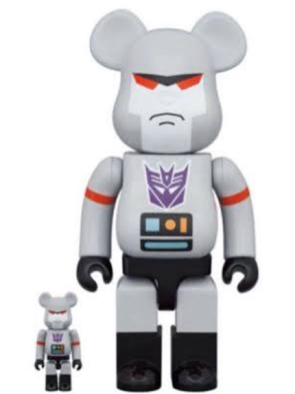 BEARBRICK Megatron 400% & 100%